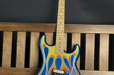 Kramer Baretta Custom Graphics Hot Rod Blue Sparkle with Flames.jpg
